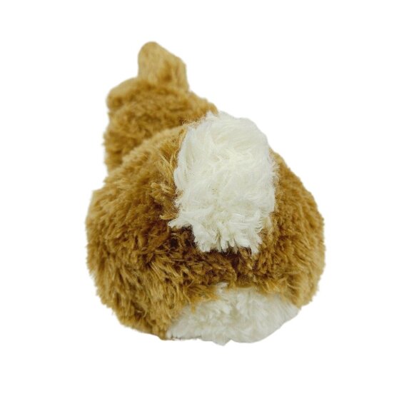 Easter Bunny 10 in Plush Cotton Tail Rabbit Spring Realistic Stuffed Animal Toy - Picture 5 of 8